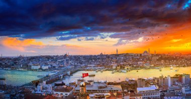 Galata Kulesi manzarası, İstanbul