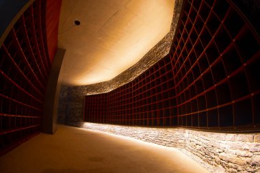 Ünlü Sancaklar Camii Camii 'nin iç manzarası.