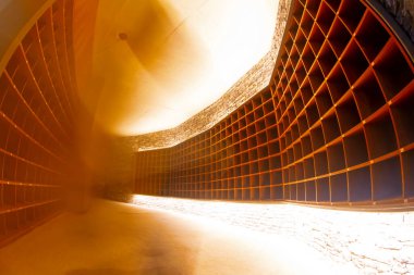 Ünlü Sancaklar Camii Camii 'nin iç manzarası.