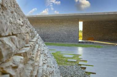 Ünlü Sancaklar Camii Camii 'nin iç manzarası.