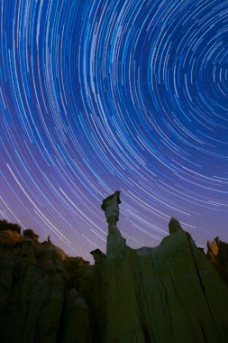 Kula perisi bacaları gece astrofotoğrafçılığı