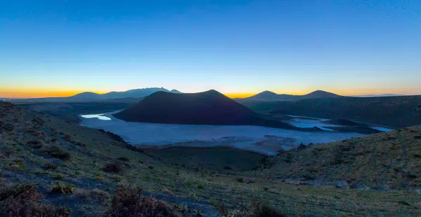 トルコのコンヤのクレーター湖 湖はもはや地球温暖化のために存在しない ロイヤリティフリーのストック写真