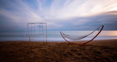 Antalya Lara mavi deniz manzarası