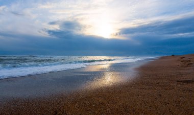 Antalya Lara mavi deniz manzarası