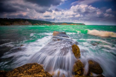 Antalya Lara mavi deniz manzarası