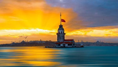 Bakire Kulesi, Boğaz, Marmara Denizi, İstanbul, Türkiye