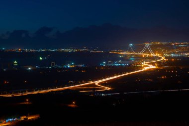 Osmangazi Köprüsü (İzmit Körfezi Köprüsü). İZMİT, KOCAELI, TURKEY