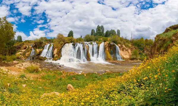 stock image Muradiye waterfalls (Eastern Anatolia, 80 km away from Van Lake).