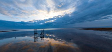 Türkiye 'de Güzel Tuz Gölü Tuz Golu.