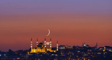 İstanbul 'daki Mavi Cami ya da Sultan Ahmet Camii