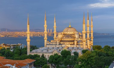 İstanbul 'daki Mavi Cami ya da Sultan Ahmet Camii