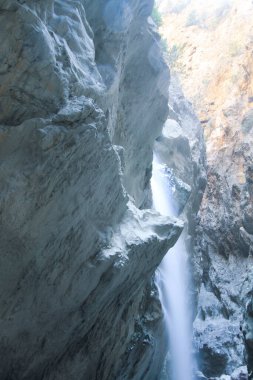 dağ dere tam pürüzsüz taş saklikent gorge Kanyon Türkiye'de