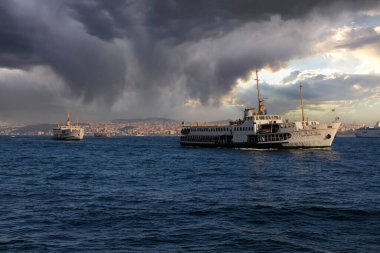 İstanbul 'daki en eski tarihi feribot.