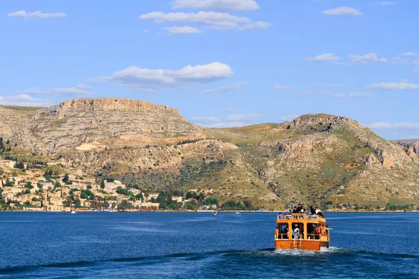 stock image Halfeti is a district of sanliurfa Province. It is located in the west of sanliurfa.