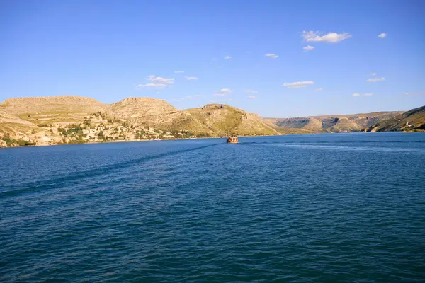 stock image Halfeti is a district of sanliurfa Province. It is located in the west of sanliurfa.