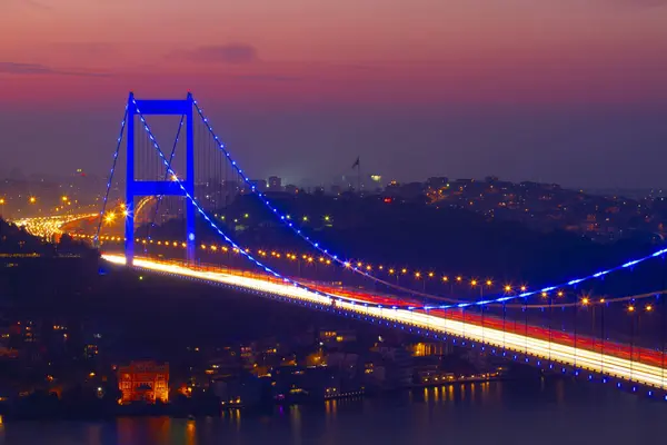 stock image Otatepe Fatih Grove is located in the Kavack neighborhood of the Beykoz district of Istanbul. It is located right next to the Fatih Sultan Mehmet Bridge (2nd bridge).