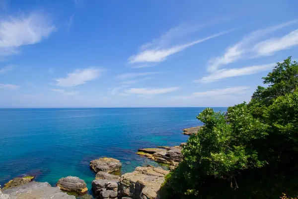 stock image Kefken Island is a Black Sea island located within the borders of Kocaeli province, 10 minutes away from the Cebeci coast.