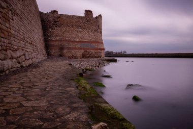 Yedikule Walls and the Sea of Marmara clipart