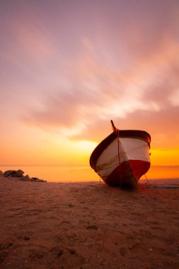 Sahilde inanılmaz uzun pozlama tekniği.
