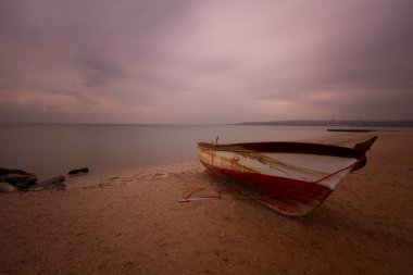 Sahilde inanılmaz uzun pozlama tekniği.