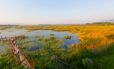 Efteni Gölü, Orta ve Glyaka bölgelerinin sınırları içinde, Dzce ilinin sınırları içinde yer alan bir tatlı su gölüdür..