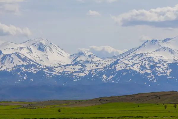 stock image Hasan or Mount Hasan is a volcanic mountain with its peak 3268 meters above sea level.