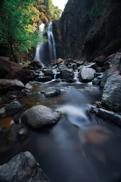 stock image Located 8 kilometers away from vezpnar Village in the Termal District, Suden Waterfall and its surroundings offer a magnificent feast for nature lovers.