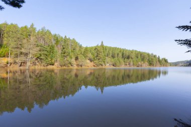 Bozcaarmut Dam Reservoir is located in Bozcaarmut Village of Pazaryeri district in Bilecik. clipart