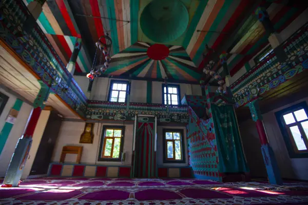 stock image iremit Mosque, built in 1850 in Maral Village of Borka district of Artvin,