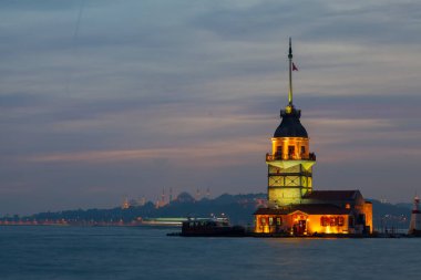 Dünyanın en çok fotoğraflanan yapıları arasında, Bakire Kulesi, İstanbul