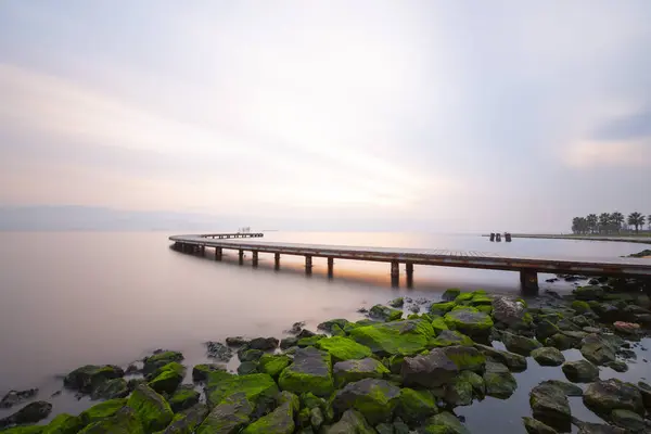 stock image Kocaeli beach and Sekapark botanical