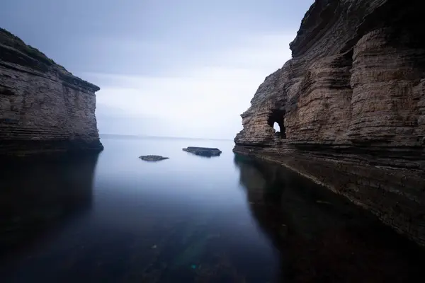 stock image Kerpe is a touristic neighborhood located on the Black Sea coast of the Kandra district of Kocaeli. It is 10 km from Kandra and 50 km from zmit, the center of Kocaeli province.