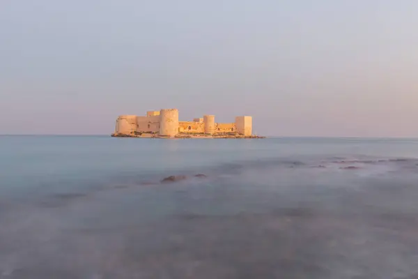 stock image Maiden's Castle is a historical castle located in the Erdemli district of Mersin. It is approximately 80 km away from the center of Mersin.