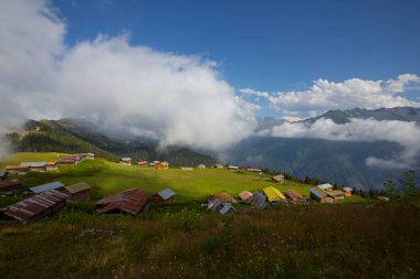 Kackar Mountains National Park, natural life and landscape clipart