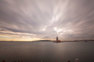 Bakire Kulesi 'nde güzel bir gün batımı