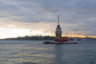 Bakire Kulesi 'nde güzel bir gün batımı