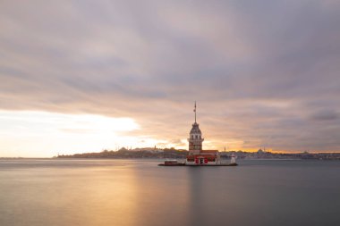 Bakire Kulesi 'nde güzel bir gün batımı