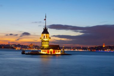 Bakire Kulesi 'nde güzel bir gün batımı