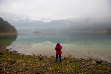 Elbsee ,Over bridges along the lake loop from Immenhofen is an easy hike. clipart