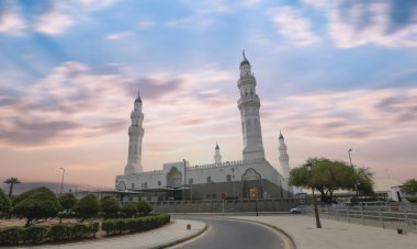 Quba Mosque or Masjid al-Quba clipart