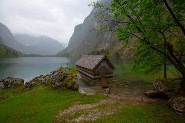 Obersee Almanya 'da küçük bir doğal göl.