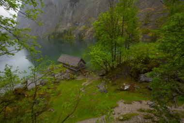 Obersee Almanya 'da küçük bir doğal göl.