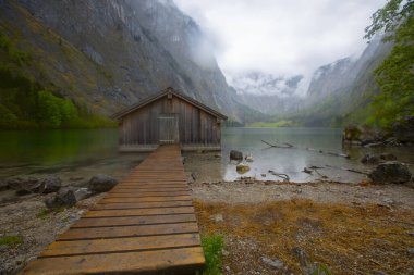 Obersee Almanya 'da küçük bir doğal göl.