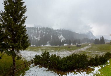 Appenzell bölgesi ve özellikle Seealpsee ve Aescher.