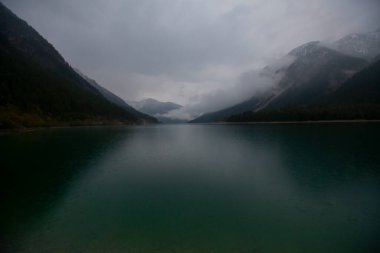 Plansee, Tyrol, Avusturya 'nın Reutte bölgesinde.