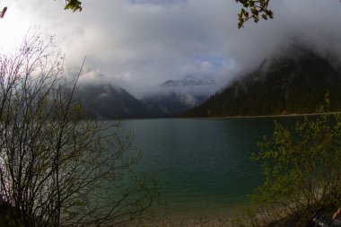 Plansee, Tyrol, Avusturya 'nın Reutte bölgesinde.