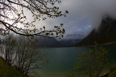 Plansee, Tyrol, Avusturya 'nın Reutte bölgesinde.