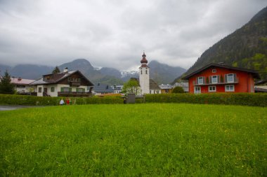 Ischgl kasabası, Tyrol Avusturya 'nın Paznaun Vadisi' nde bir kasaba.