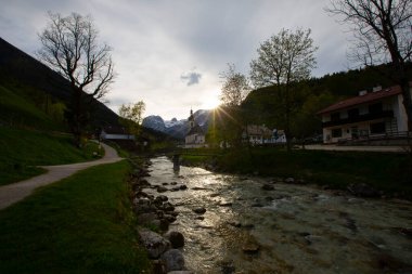 Ramsau am Dachstein is a municipality in the district of Liezen, state of Styria, Austria clipart