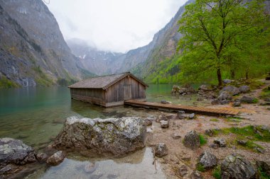  Konigssee Lake in Bayern, Germany  clipart